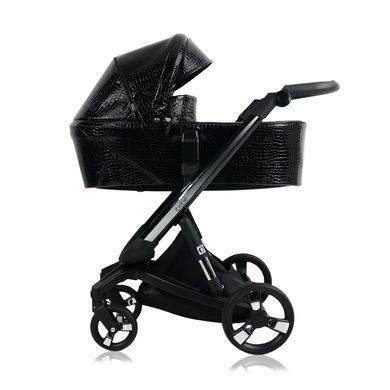 Коляска iBebe i-stop Unique 2 в 1 Gloss black ib-is-26 фото