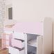Кровать чердак Холли белый, розовый 5el21 фото 5