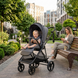 Прогулочная коляска CARRELLO Extra CRL-5532 с реверсивным блоком Chrome Grey
