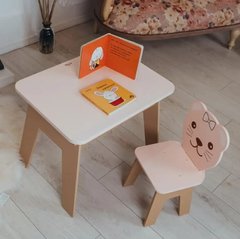 Стол и стульчик ребенку 2-7лет + ящик для еды, рисования и учебы Colors 5