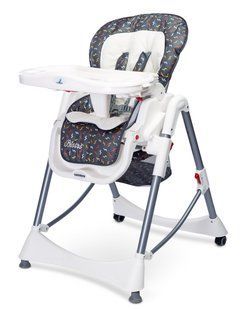 Стульчик для кормления Caretero Bistro Graphite 215708 фото