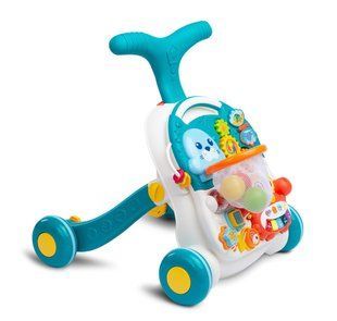 Ходунки-каталка игровой развивающий столик 2 в 1 Caretero Spark 202518 фото