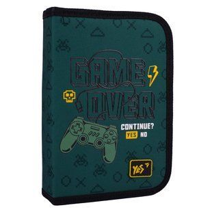 Пенал твердый одинарный без клапана Yes Game Fan HP-02 533653      фото