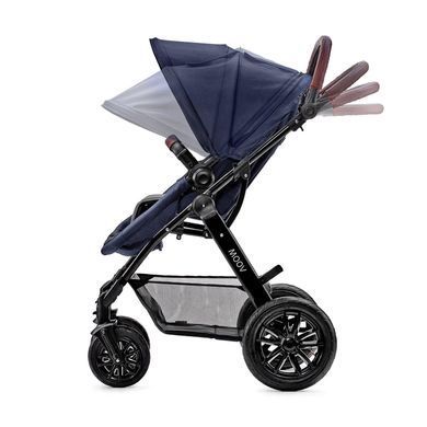 Универсальная коляска 3 в 1 Kinderkraft Moov Navy (KKWMOOVNAV00NC) 202393 фото