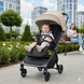 Прогулянкова коляска Carrello Atom S CRL-5526 Evening Beige 5526-2 фото