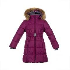 Зимнее пальто для девочек Huppa YACARANDA, цвет-бордовый