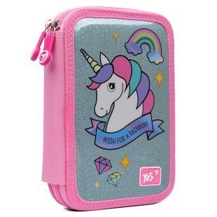 Пенал твердый YES двойной HP-01 Unicorn 533359 фото