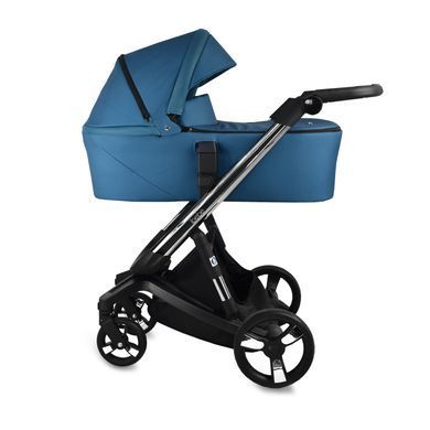 Дитячий візок 2 в 1 Ibebe i-stop Chrome Blue ib-is-111 фото