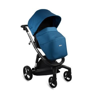 Дитячий візок 2 в 1 Ibebe i-stop Chrome Blue ib-is-111 фото