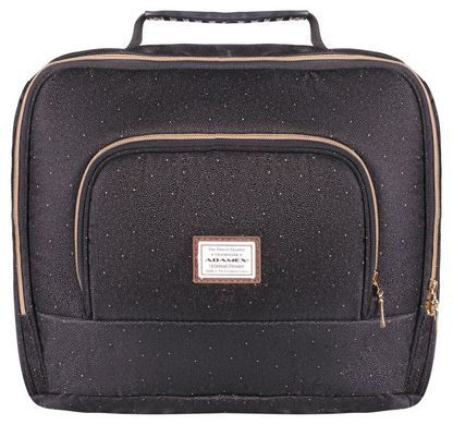 Коляска 2 в 1 Adamex Lucianо Polar (Gold) Y117 черный в точку 622793 фото