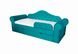 Диван-ліжко DecOKids Melani 170х80 з ящиком для білизни Turquoise velour MELV4 фото