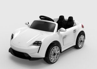 Детский электро-мобиль FL1718 EVA WHITE легковой на Bluetooth 2.4G Р / В 2 * 6V4.5AH мотор 2 * 25W 110 * 57 * 49 86790 фото
