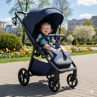 Прогулянкова коляска Carrello Bravo Lite CRL-5529  Midnight Blue  259666 фото