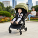 Прогулянкова коляска Carrello Atom S CRL-5526 Antique Green 5526-4 фото 1