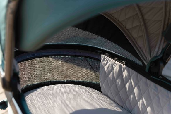 Коляска 2 в 1 Carrello Ultimo CRL-6511 NF Black Chrome Fern Green SCRL-6511 фото