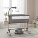 Дитяче ліжечко c заколисуючім механізмом CARRELLO Bloom CRL-10304 Eos Grey 103042 фото