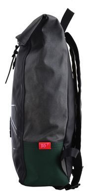 Рюкзак YES Roll-top T-77 Green anthracite 557430 фото