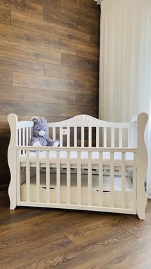 Детская кроватка - диван Angelo LUX-10 White модель 2020 11028-2 фото