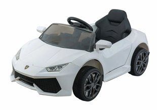 Детский электро-мобиль T-7655 EVA WHITE легковой на Bluetooth 2.4G Р / В 2 * 6V4.5AH мотор 2 * 30W с MP3 104 * 67 * 47 91871 фото