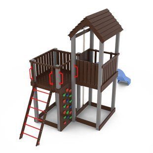 Детский игровой комплекс детская площадка Заманчивый KidiGO (11064) 11064 фото