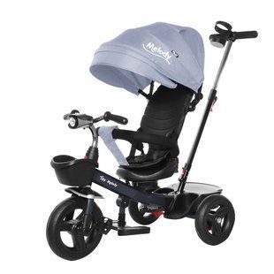 Велосипед трехколесный TILLY Melody T-385 Серый 85196 фото