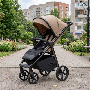 Прогулянкова коляска CARRELLO Bravo Plus CRL-5515 Royal Beige CN991632 фото