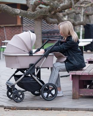 Коляска 3 в 1 CARRELLO Aurora CRL-6502/2 Space Black 2023 99315-1 фото