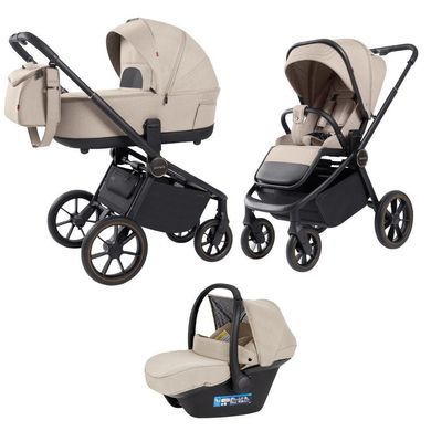Коляска 3 в 1 Carrello Epica CRL-8511 2025 Almond Beige 8511-2 фото