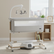 Дитяче ліжечко c заколисуючім механізмом CARRELLO Bloom CRL-10304 Silk Beige Wooden 103043 фото