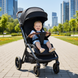 Прогулочная коляска EL CAMINO BEYA ME 1127-G Black ME 1127-G Black фото
