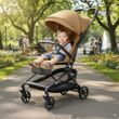 Прогулочная коляска Carrello Evo CRL-5533 Ultra-Light Carbon Frame (5.5 кг) Medallion Beige CRL-5533-4 фото