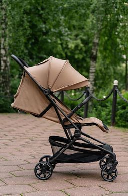 Прогулочная коляска Carrello Evo CRL-5533 Ultra-Light Carbon Frame (5.5 кг) Parchment Beige CRL-5533-1 фото