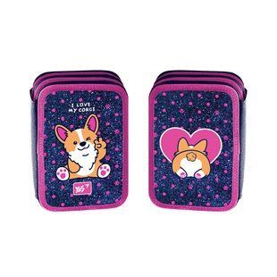 Пенал твердый YES двойной HP-01 Puppy 533344 фото