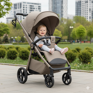 Прогулянкова коляска Carrello Bravo Lite CRL-5529 Oak Beige 5529445 фото