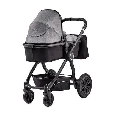 Универсальная коляска 3 в 1 Kinderkraft Veo Black/Gray (KKWVEOBLGR3000) 203247 фото