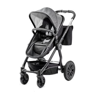 Универсальная коляска 3 в 1 Kinderkraft Veo Black/Gray (KKWVEOBLGR3000) 203247 фото