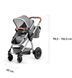 Универсальная коляска 3 в 1 Kinderkraft Veo Black/Gray (KKWVEOBLGR3000) 203247 фото 11