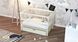 Ліжко Еліт різьблення Білий 8670 фото