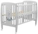 Кровать Babyroom Собачка откидной бок, колеса DSO-01 бук серый 625364 фото
