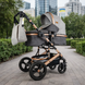 Коляска трансформер 2 в 1 Ninos Brava New Gray NB2021NEG фото 1