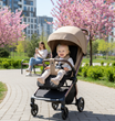 Прогулочная коляска CARRELLO Atom M CRL-5527 Snow Beige 5527-3 фото