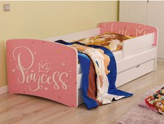Кровать детская подростковая 170х80 decOKids ДСП Princess + ящик KC-1 фото