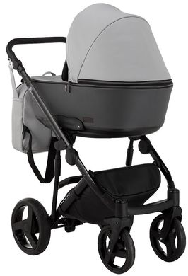 Детская коляска 2 в 1 Richmond (Ричмонд) Mirello кожа 100% M-32 серый - графит 623749R фото