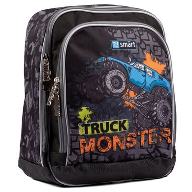 Рюкзак школьный SMART H-55 Monster Truck черный 558026 фото