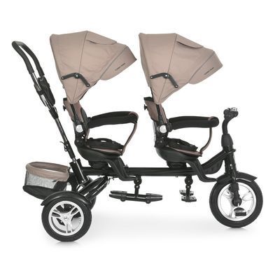 Детский трехколесный велосипед колясочного типа для двойни TURBOTRIKE MT 1004DUOS 1 MT 1004DUOS-2 фото