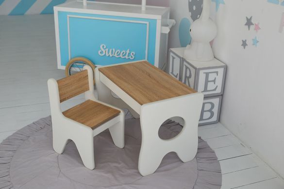 Детский столик и стульчик Modern Natural