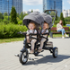 Детский трехколесный велосипед колясочного типа для двойни TURBOTRIKE MT 1004DUOS 1 MT 1004DUOS-2 фото 1