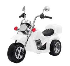 Дитячий електро-мобіль T-7230 WHITE мотоцикл 6V4.5AH мотор 1 * 18W 93 * 45 * 60 87540 фото