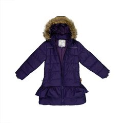 Зимнее пальто для девочек Huppa WHITNEY, цвет-тёмно-лилoвый
