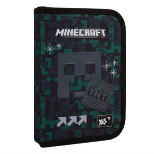Пенал твердый одинарный с клапаном Yes Minecraft Watch Out HP-03 533664      фото
